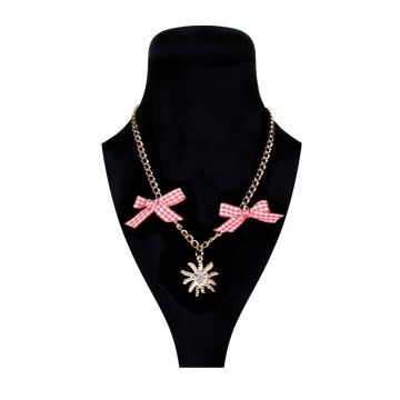 Oktoberfest Ketting  Edelweiss Goud