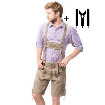 Lederhose Vintage (Premium Buffelleder)