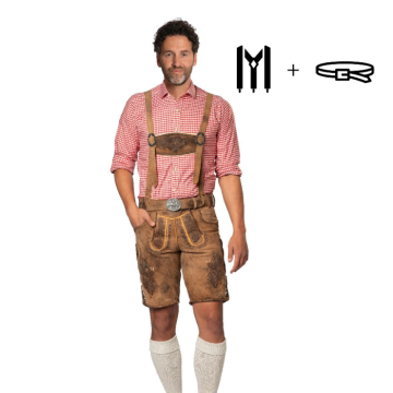 Lederhose Lech (Premium Geitenleer)
