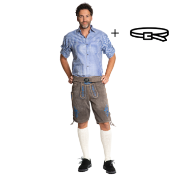 Lederhose Gaudi Blauw