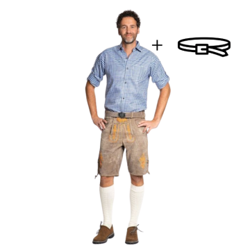 Lederhose Gaudi Oranje