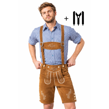 Lederhose Anton (Rundleer)