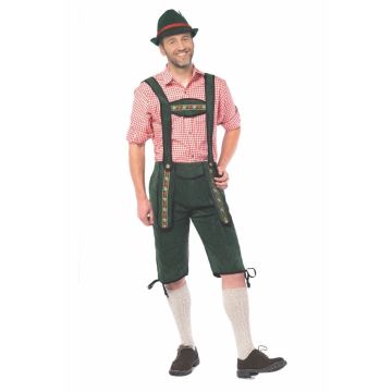 Lederhose Johann Lang Groen