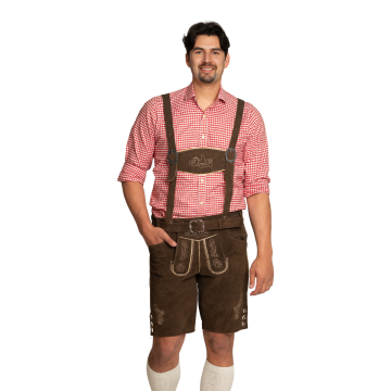 Lederhose Friedrich (Rundleer)