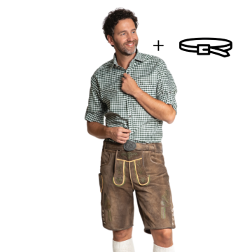 Lederhose Zillertal (Rundleer)