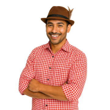 Jagershoedje Tirol Bruin