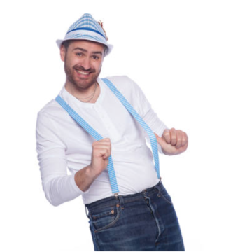 LED Oktoberfest bretels