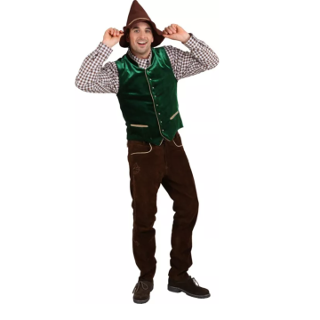 Trachtenvest groen 