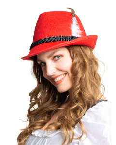Jagershoedje Tirol Rood