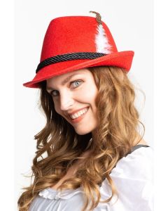 Jagershoedje Tirol Rood