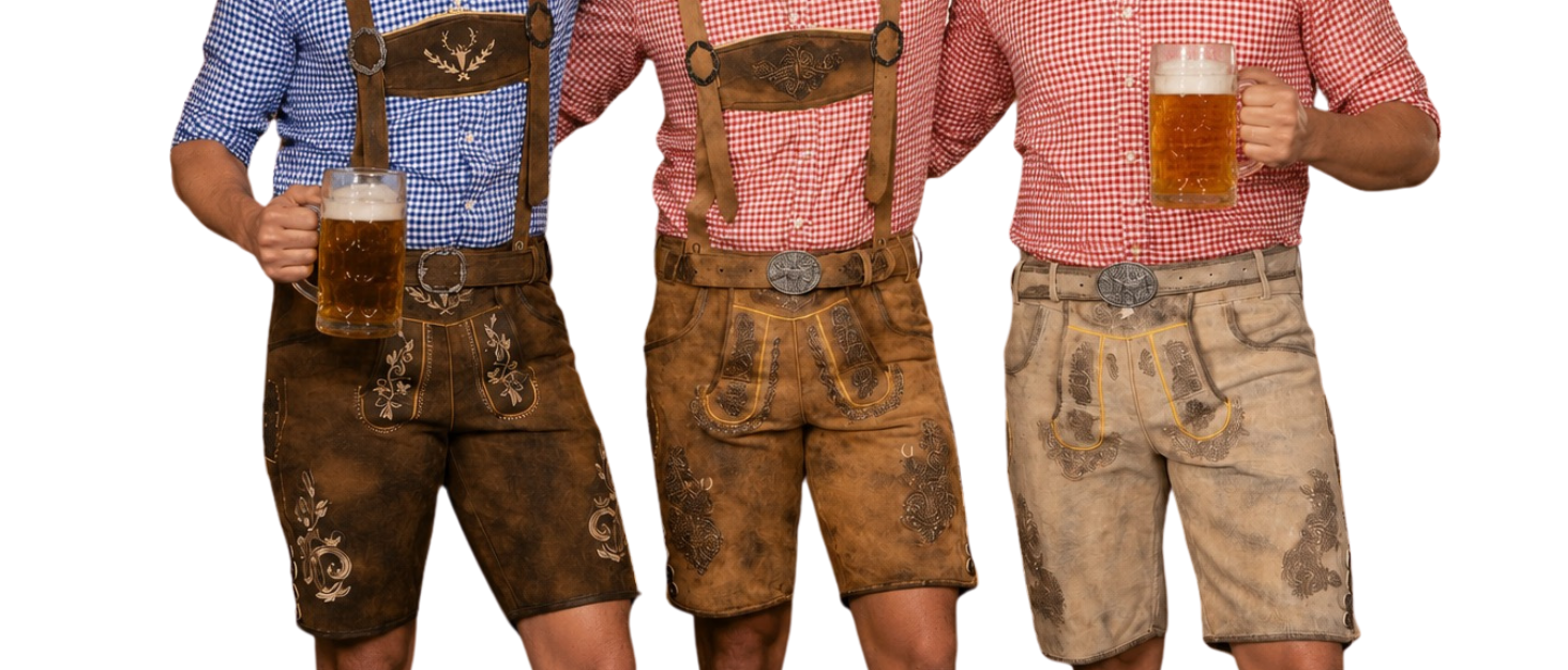Lederhose geitenleer