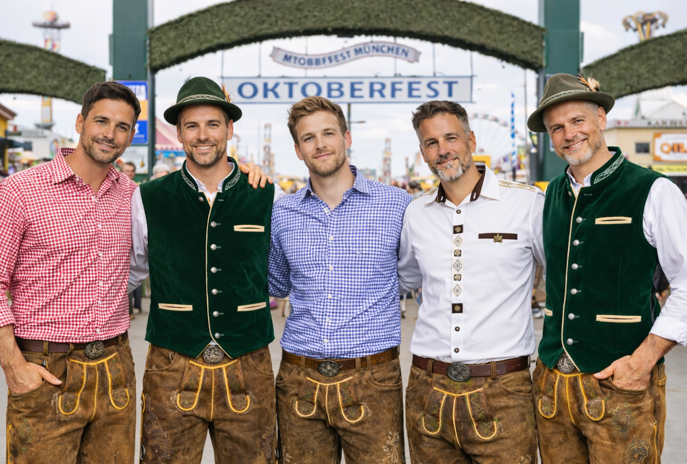 Oktoberfest outfit heren M&uuml;nchen