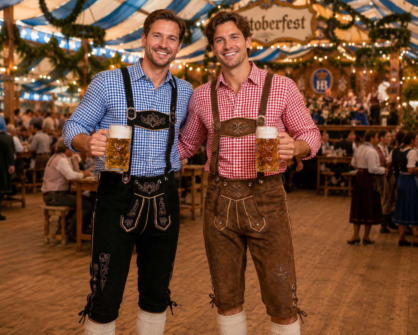 Oktoberfest outfit heren