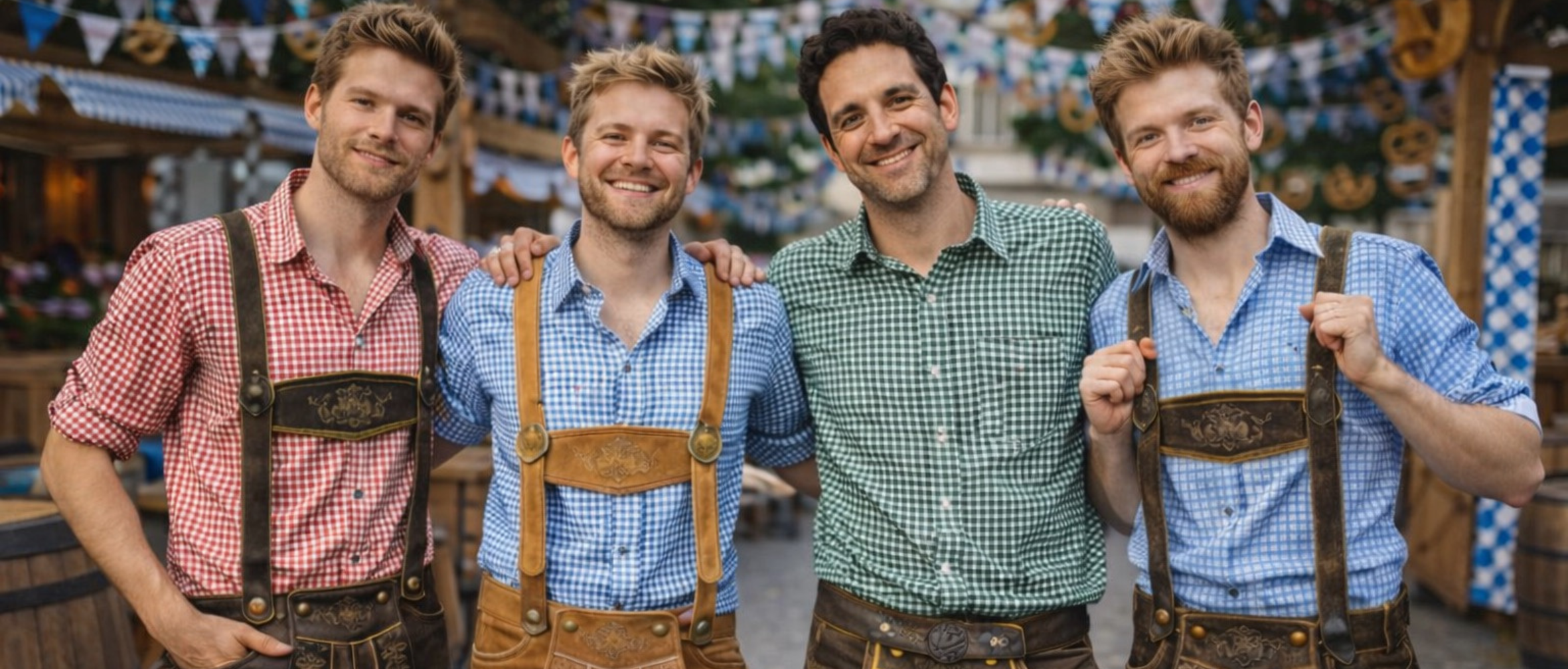 Lederhosen kopen heren groepen