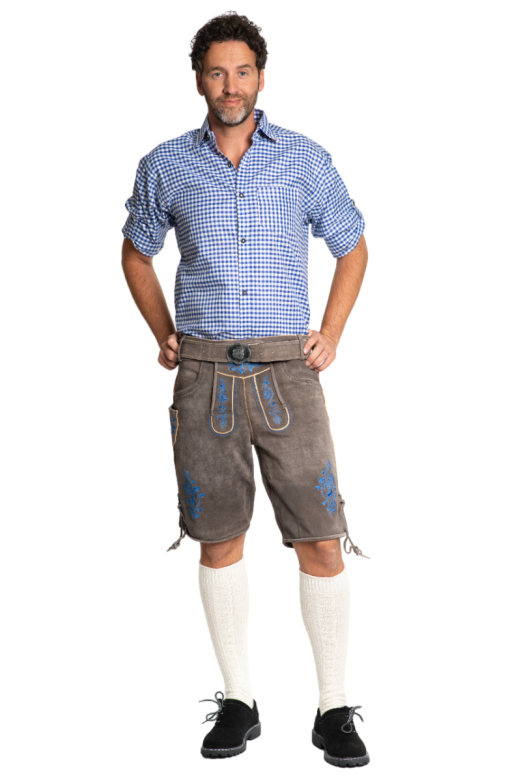 Lederhose Gaudi Blauw