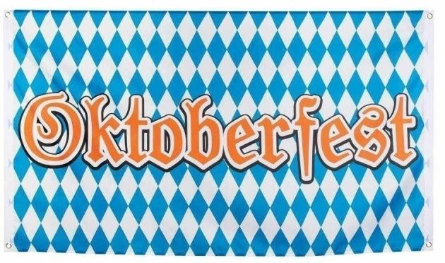 Vlag Oktoberfest 90/150 cm UIT ASS
