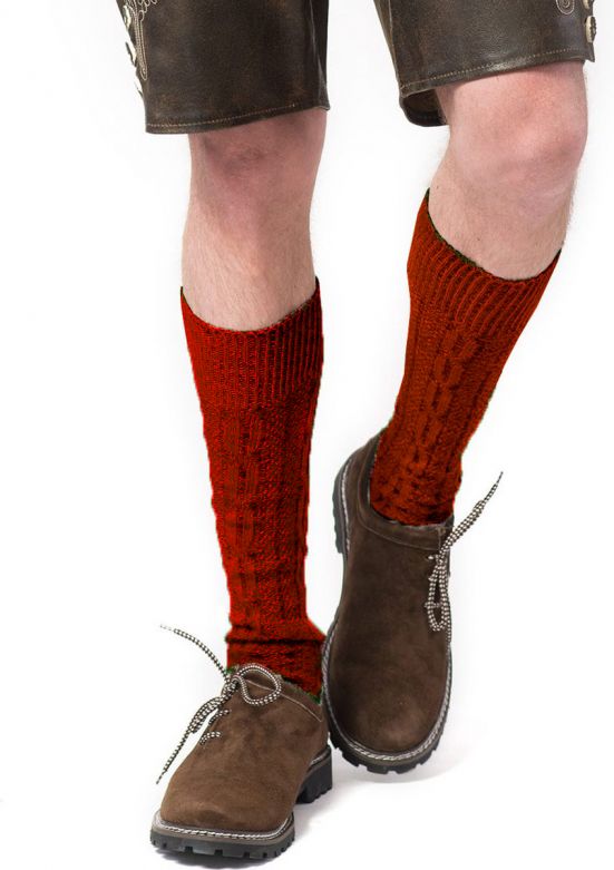 Oktoberfest Kniekousen Deluxe Rood