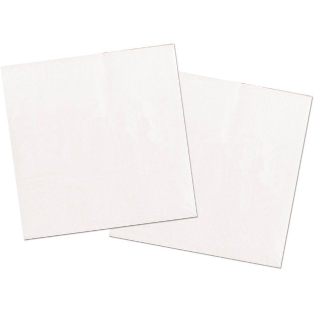 Witte Servetten 33x33cm - 20 stuks