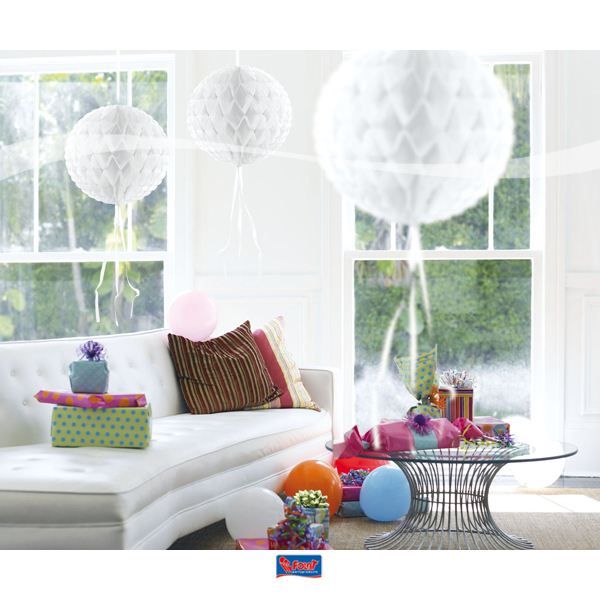 Decobal wit 30cm