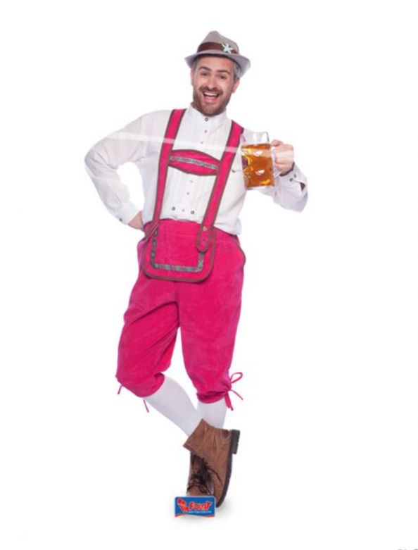 Lederhose Johann Roze lang