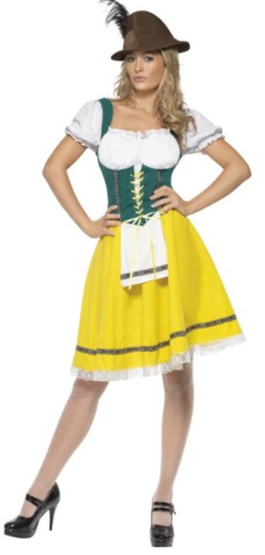 Dirndl Yvon (incl schort)