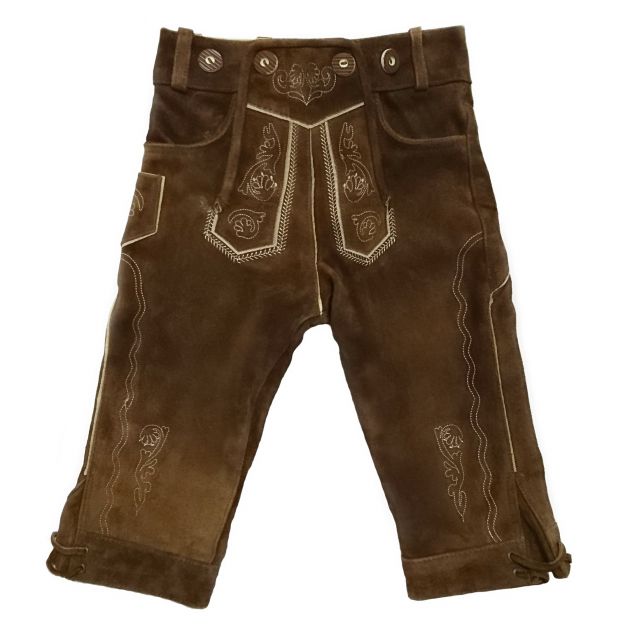 Lederhose Hansi (Kids) (incl Bretels) Echtes Leder