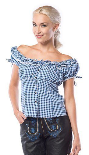 Kers Albany zwaan Tops & Blouses - Dames - Kleding - Oktoberfestwinkel.nl