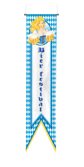 Banner Bierfestival (40x180 cm)